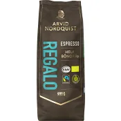 Espresso Regalo Hela bönor 900g Arvid Nordquist.