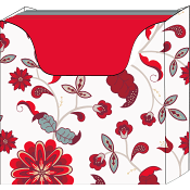 Servettbox Tulip 33cm ICA.