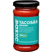 Tacosås Medium 280g ICA Basic.