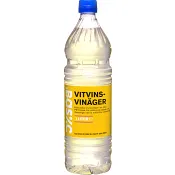 Vitvinsvinäger 1000ml ICA Basic.