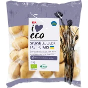 Fast potatis Ekologisk 2kg KRAV Klass 2 ICA.