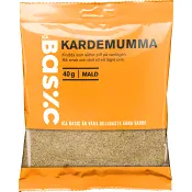 Kardemumma malen 40g ICA Basic.