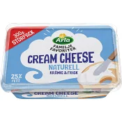 Cream cheese Naturell 300g Arla.