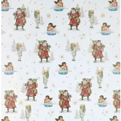 Julpapper Stilla natt 0,7x3m.