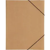 Gummibandsmapp Basic natur.