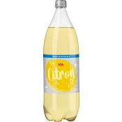 Läsk Citron sockerfri 150cl ICA.
