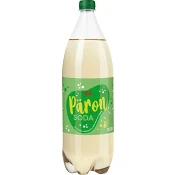 Läsk Päronsoda 150cl ICA.
