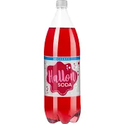 Läsk Hallonsoda Light 1,5l ICA.
