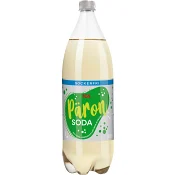 Läsk Päronsoda Light 150cl ICA.