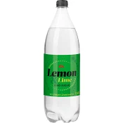 Läsk Citron Lime Sockerfri 1.5l ICA.
