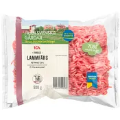 Lammfärs Färsk 20% frystinad 500g ICA.
