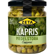 Kapris Medelstora 220g Zeta.