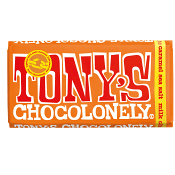 Choklad Karamell Ljus 180g Tony's Chocolonely.