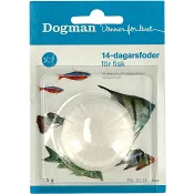 14-dagars foder för fisk 25g Dogman.