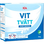 Tvättmedel Vittvätt 750g ICA.
