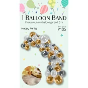 Band Ballongbåge 5m Happy Party.