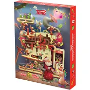 Julkalender Godis Julfabrik 385g Toms.