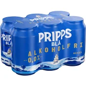 Öl Alkoholfri 33cl 6-p Pripps Blå.