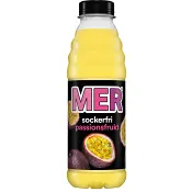 Stilldrink Passionfrukt Sockerfri 50cl Mer.