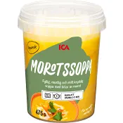 Morotssoppa 475g ICA.