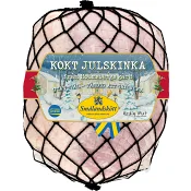 Julskinka premium kokt utan svål ca 3kg Smålandskött.