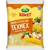 Riven ost Texmex 29% 300g Arla Köket.