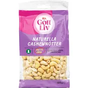 Cashewnötter 500g ICA Gott Liv.