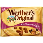 Gräddkola med choklad 1kg Werthers original.