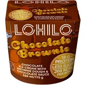 Glass Chocolate Brownie 350ml LOHILO.