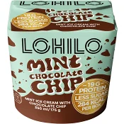 Glass Mint Chocolate Chip 350ml LOHILO.