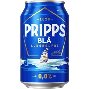 Öl Alkoholfri 33cl Pripps Blå.