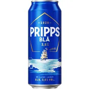 Öl 3,5% 50cl Pripps Blå.
