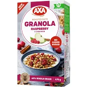Granola Raspberry &amp; Cinnamon 475g AXA.