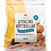 Kycklingköttbullar Stekta Färska 1kg ICA.