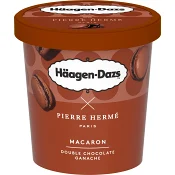Macaron Double Chocolate Ganache 420ml Häagen Dazs.