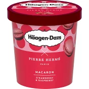Macaron Strawberry &amp; Raspberry 420ml Häagen Dazs.