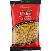Kikärter rostade saltade 180g Besler.
