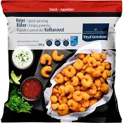 Sprödpanerade räkor 300g Royal Greenland.