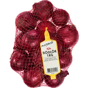 Röd lök 1kg Klass 1 ICA.