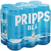 Öl 2,8% 50cl 6-p Pripps Blå.