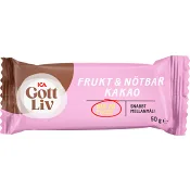 Bar Frukt &amp; Nöt Kakao 50g ICA Gott Liv.