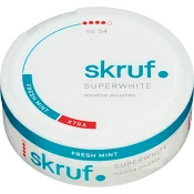 Super White Slim F Skruf.
