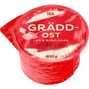 Gräddost 38% Mild 400g ICA.
