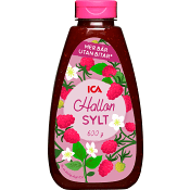 Hallonsylt 600g ICA.