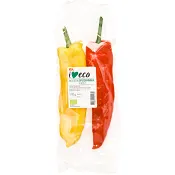 Paprika Mix Spetsig Ekologisk 170g KRAV Klass 1.