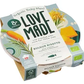 Barnmat Bulgur risotto 8m 185g Lovemade.