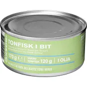 Tonfisk i olja 170g ICA Basic.