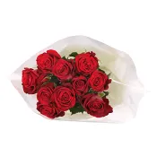 Rosor 10-p 40 cm Fairtrade röda ICA.