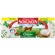 Getost/ Chevre med franska örter 150g Soignon.
