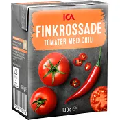 Finkrossade Tomater Chili 390g ICA.